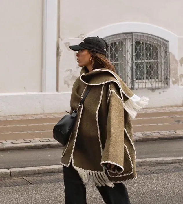 Veste à simple boutonnage pour femme