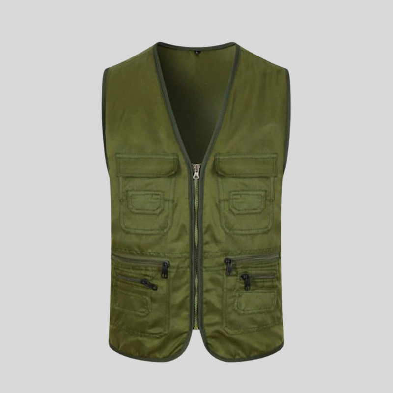 Mikael - Gilet cargo multi-poches