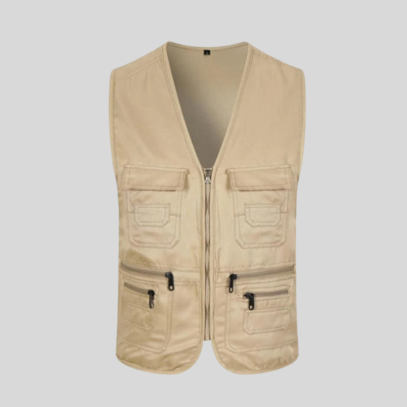 Mikael - Gilet cargo multi-poches