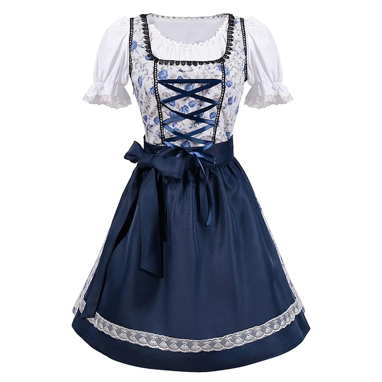 Adeline | Robe corset classique pour femmes | Bleue