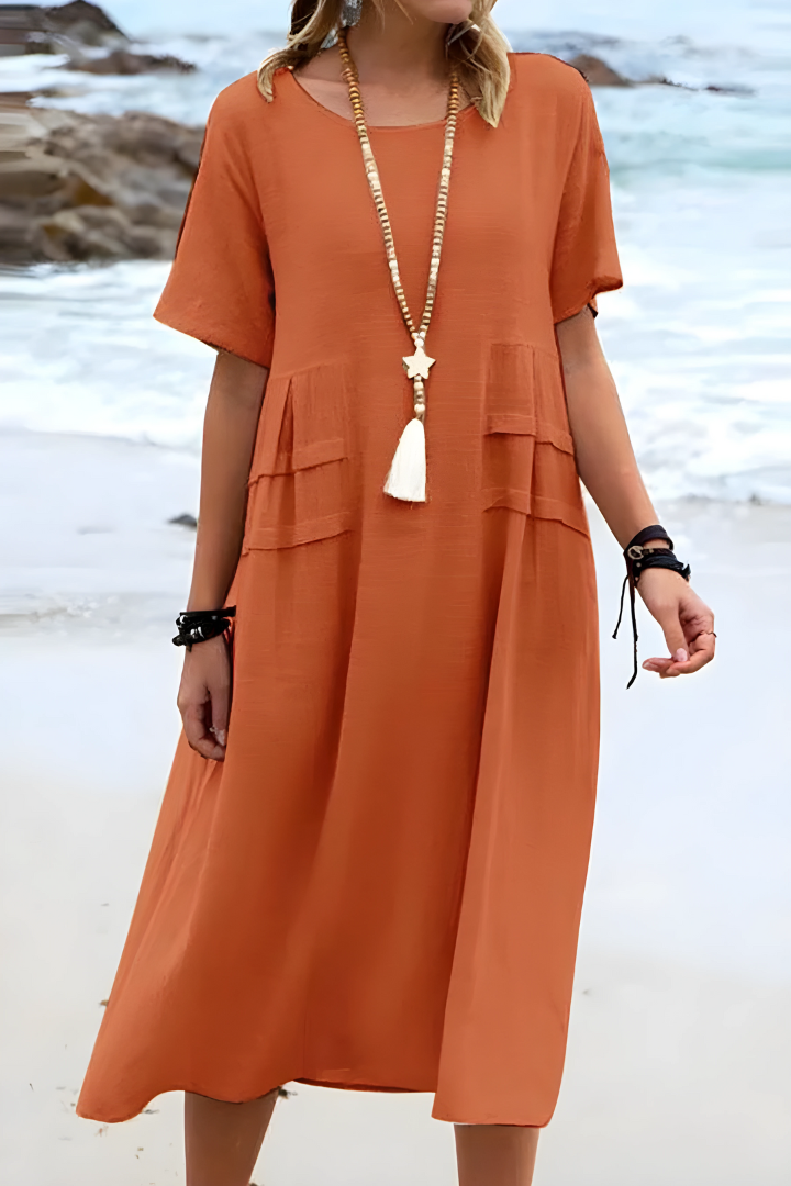 Hortense | Femme Robe De Plage | Midi