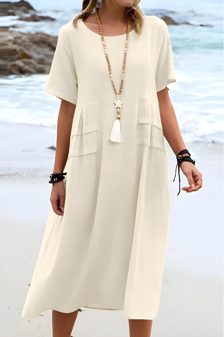 Hortense | Femme Robe De Plage | Midi