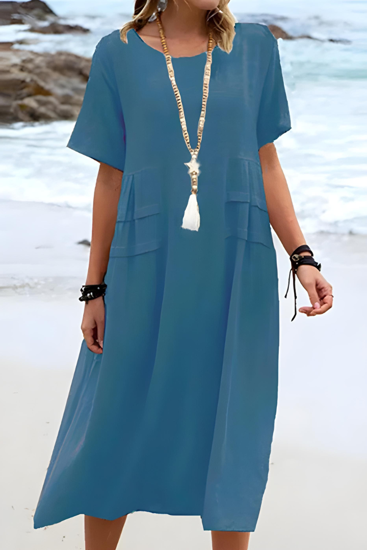 Hortense | Femme Robe De Plage | Midi