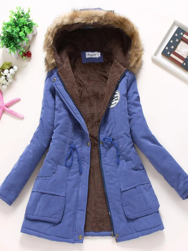 Sophie - Parka à Capuche Slim: Élégante et Confortable