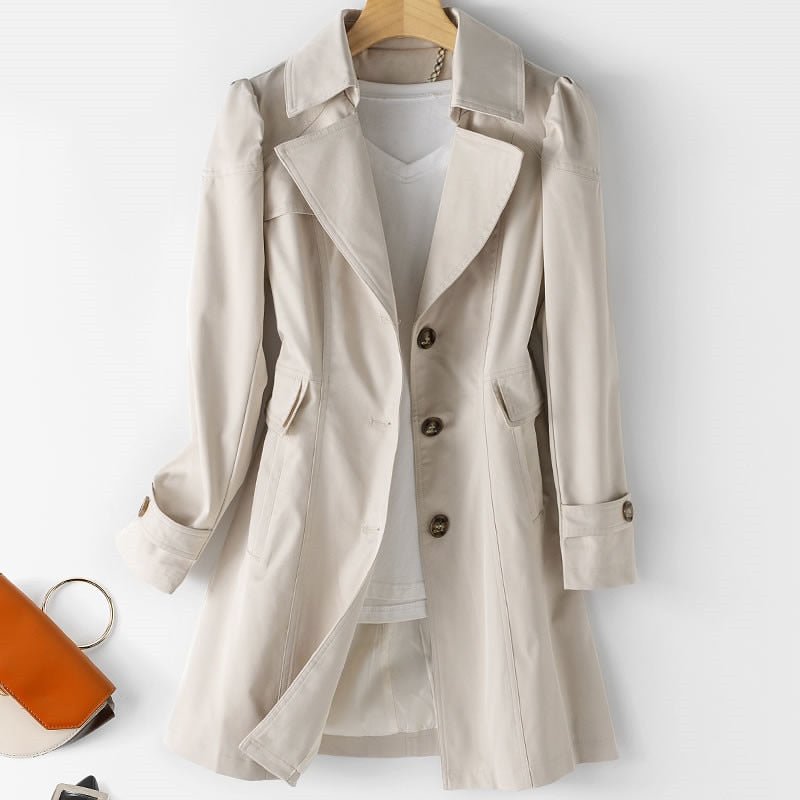 Florine | Trench-coat Classique Pour Femme | Imperméable