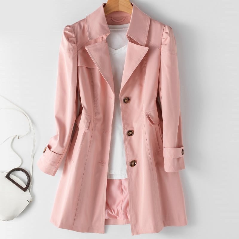 Florine | Trench-coat Classique Pour Femme | Imperméable