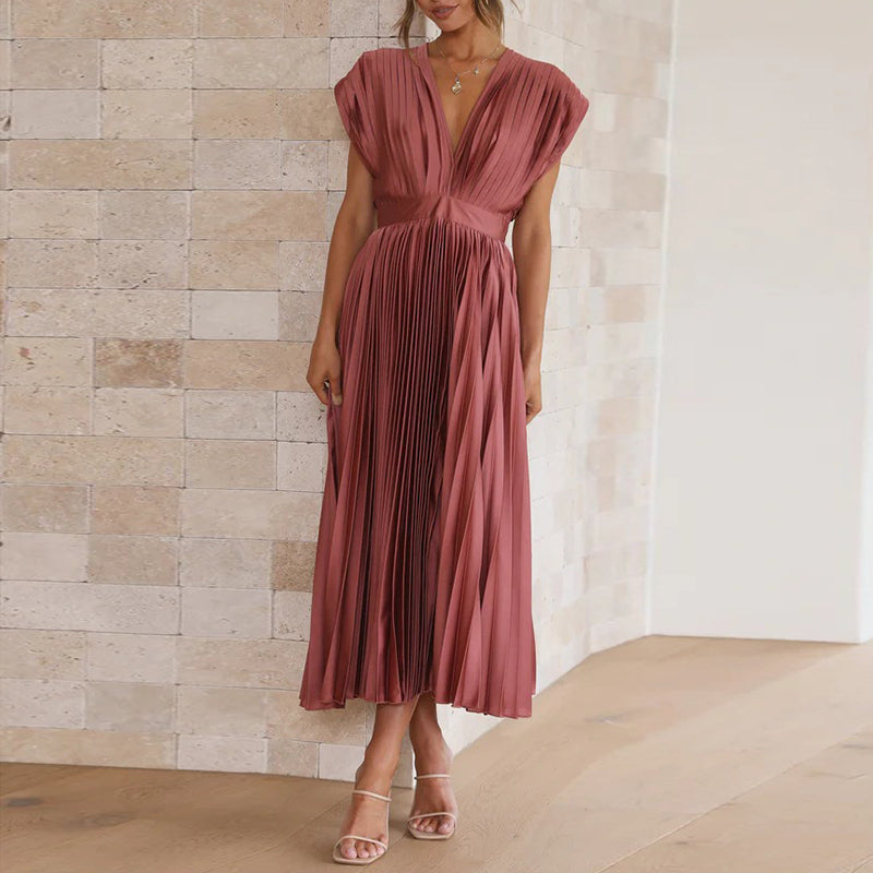 Meily | Robe D'invitée De Mariage Chic Pour Femme | Midi