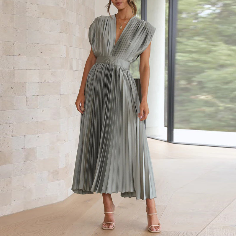 Meily | Robe D'invitée De Mariage Chic Pour Femme | Midi