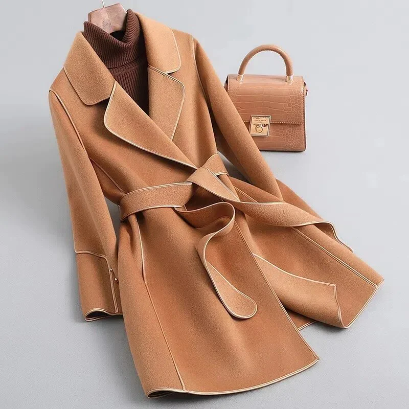 Clarisse - Trench-Coat en Laine Classique