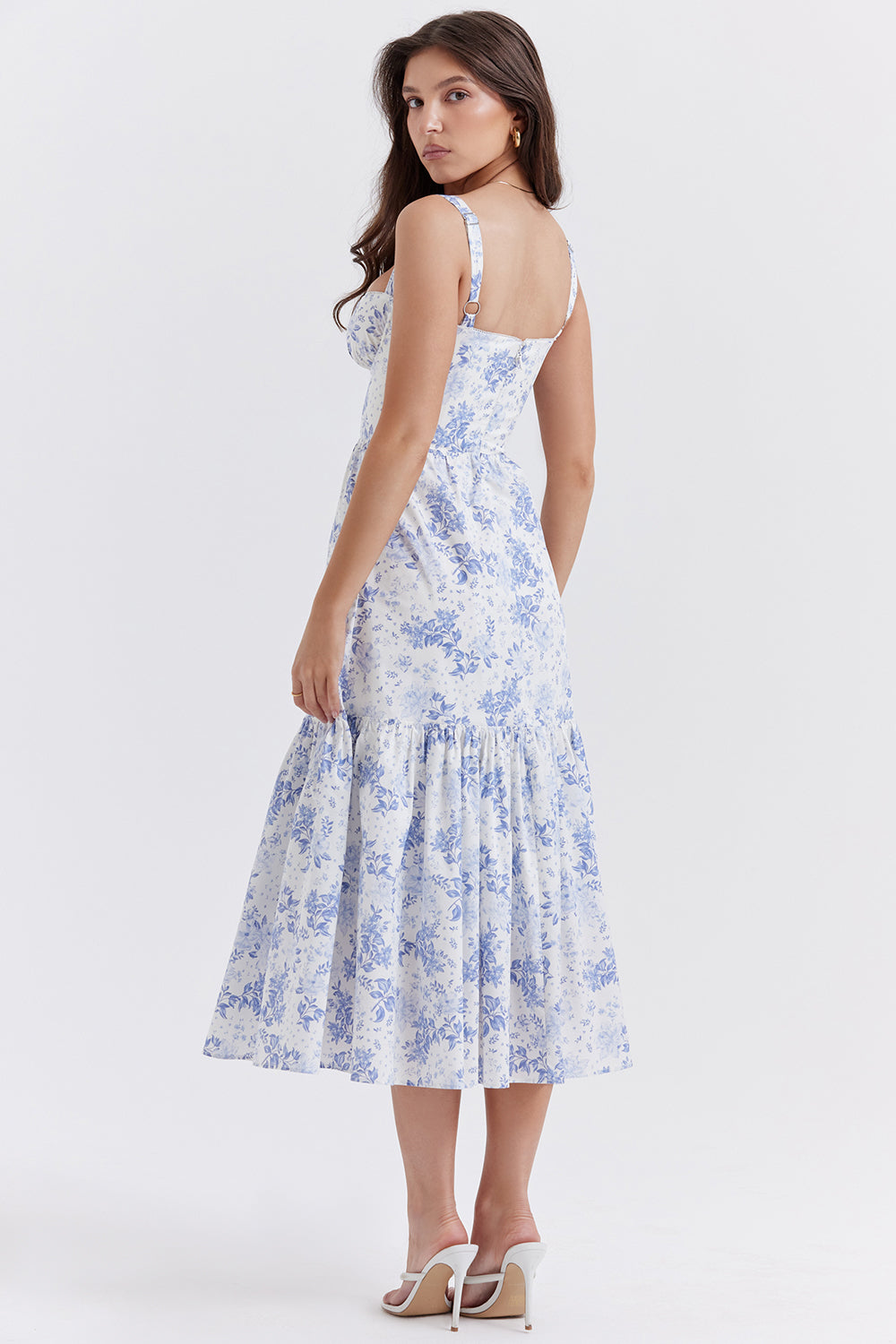 Boutique - Robe d'été mi-longue Blossom Breeze à imprimé floral