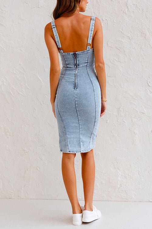 Robe en jean