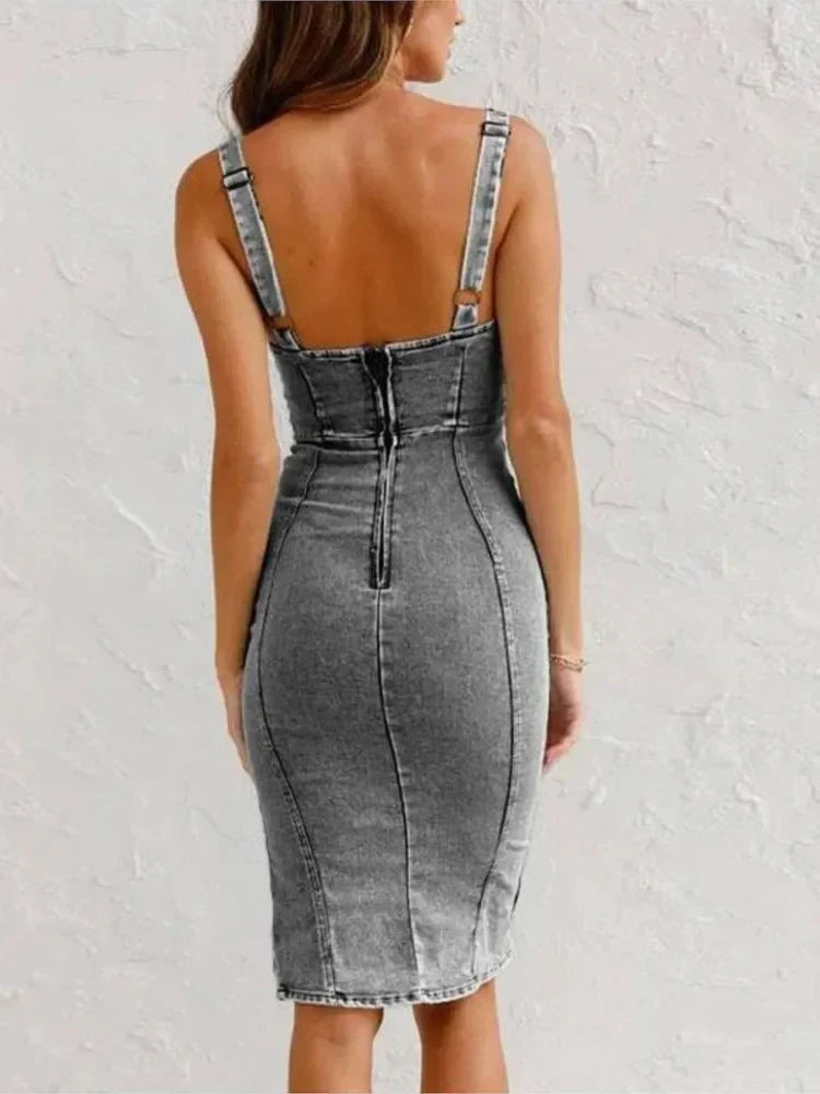 Robe en jean