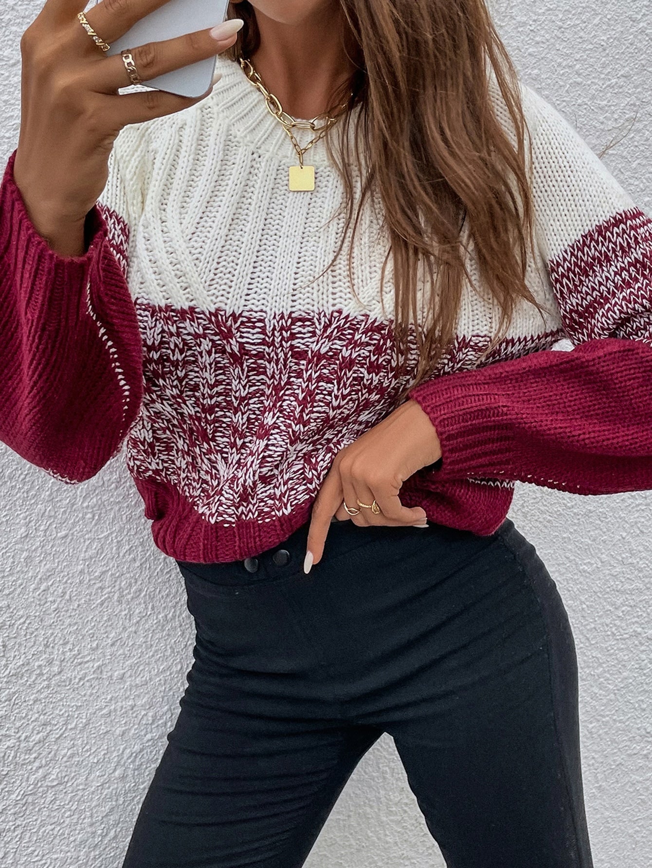 Livia - Pull rayé blanc et rouge pour un look joyeux