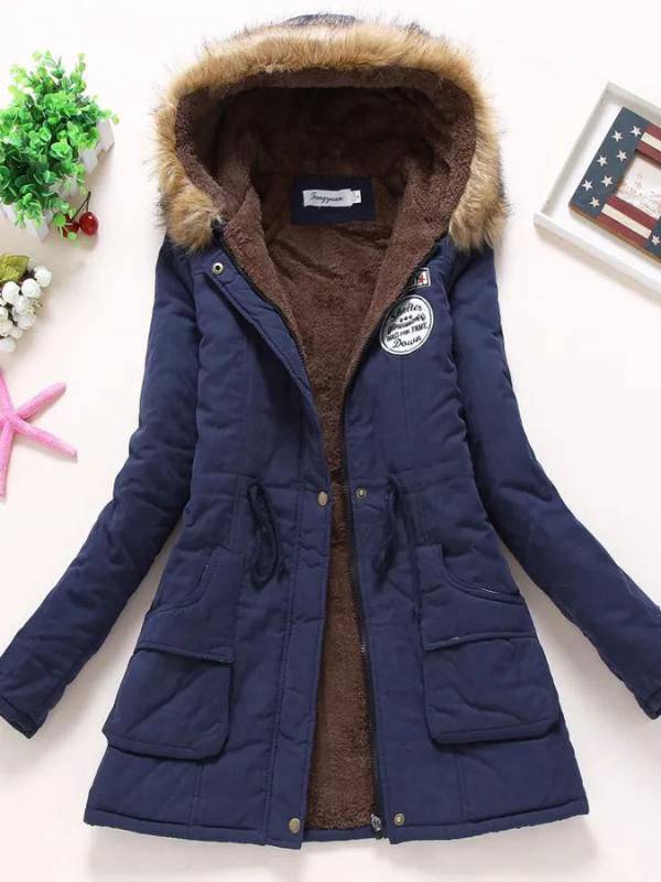 Sophie - Parka à Capuche Slim: Élégante et Confortable