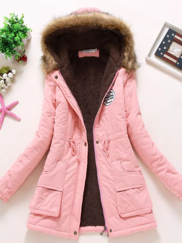 Sophie - Parka à Capuche Slim: Élégante et Confortable