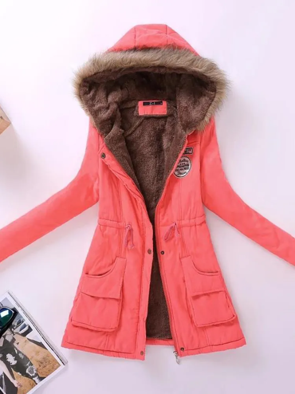 Sophie - Parka à Capuche Slim: Élégante et Confortable